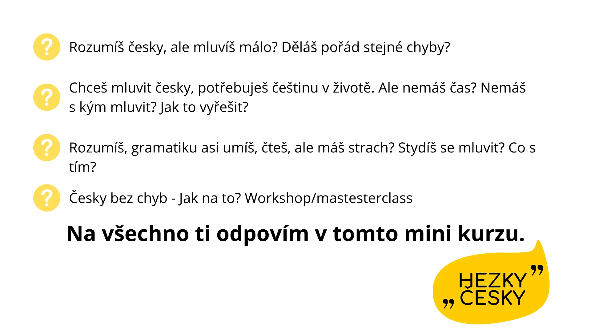 výzva hezky česky výzva Rozhýbej svou češtinu
